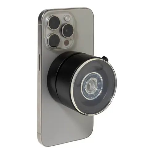 Supporto magnetico in ABS riciclato per auto con ventosa di fissaggio