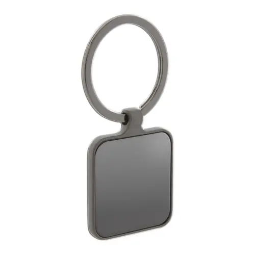 Portachiavi quadrato in metallo