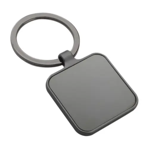 Portachiavi quadrato in metallo