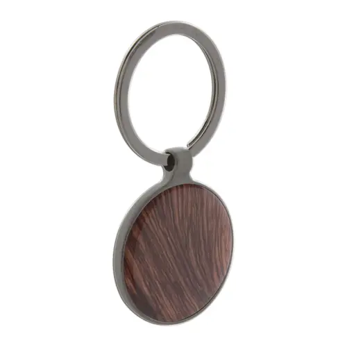 Portachiavi tondo in metallo