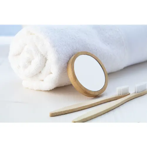 Specchietto di cortesia in bambù