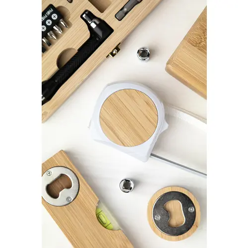 Metro in plastica e bambù da 5 metri