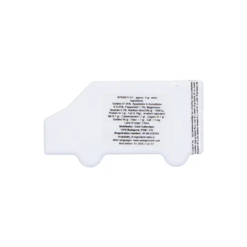 Scatola mentine a forma di camion