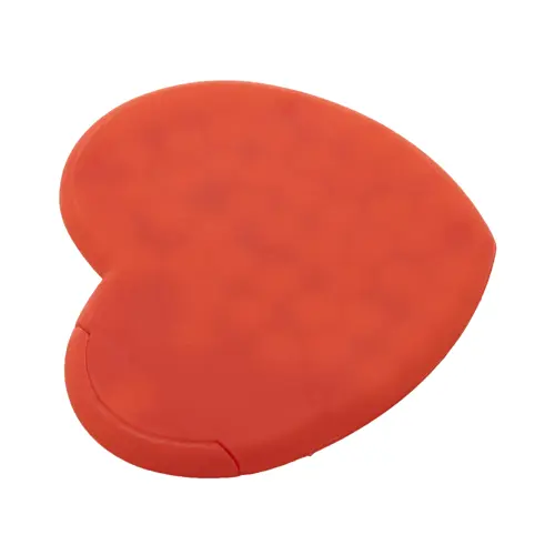 Scatola mentine in plastica a forma di cuore