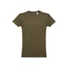 T-shirt da uomo colori assortiti a girocollo taglio regolare 100% cotone 150gr