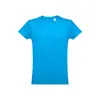 T-shirt da uomo colori assortiti a girocollo taglio regolare 100% cotone 150gr