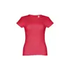 T-shirt da donna colori assortiti a girocollo taglio aderente 100% cotone 150gr