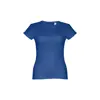 T-shirt da donna colori assortiti a girocollo taglio aderente 100% cotone 150gr
