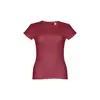 T-shirt da donna colori assortiti a girocollo taglio aderente 100% cotone 150gr