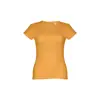 T-shirt da donna colori assortiti a girocollo taglio aderente 100% cotone 150gr