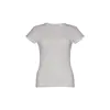 T-shirt da donna colori assortiti a girocollo taglio aderente 100% cotone 150gr