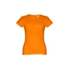 T-shirt da donna colori assortiti a girocollo taglio aderente 100% cotone 150gr
