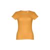 T-shirt da donna in cotone 100%, taglia 3XL in diversi colori a girocollo