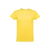 T-shirt da uomo colori assortiti a girocollo taglio regolare 100% cotone 190gr