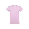 T-shirt da uomo colori assortiti a girocollo taglio regolare 100% cotone 190gr