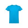 T-shirt da uomo colori assortiti a girocollo taglio regolare 100% cotone 190gr