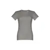 T-shirt da donna colori assortiti a girocollo taglio aderente 100% cotone 190gr
