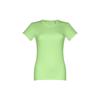 T-shirt da donna colori assortiti a girocollo taglio aderente 100% cotone 190gr