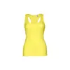 Canotta da donna colori assortiti incrociata sulla schiena 100% cotone 160gr