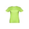 T-shirt da donna sportiva colori assortiti a girocollo taglio aderente in poliestere traspirante 130gr