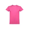 T-shirt da bambino unisex colori assortiti a girocollo taglio regolare 100% cotone 190gr