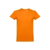 T-shirt da bambino unisex colori assortiti a girocollo taglio regolare 100% cotone 190gr