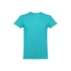 T-shirt da bambino unisex colori assortiti a girocollo taglio regolare 100% cotone 190gr