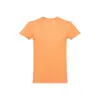 T-shirt da bambino unisex colori assortiti a girocollo taglio regolare 100% cotone 190gr