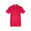 Maglietta polo da bambino unisex colori assortiti a maniche corte 100% cotone 195gr
