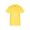 Maglietta polo da bambino unisex colori assortiti a maniche corte 100% cotone 195gr
