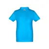Maglietta polo da bambino unisex colori assortiti a maniche corte 100% cotone 195gr