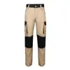 Pantaloni Velilla bicolore con diverse tasche in cotone e poliestere 240gr