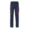 Pantaloni da lavoro Velilla elasticizzati bicolore con diverse tasche in cotone e poliestere 240g
