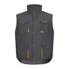 Gilet da lavoro Velilla imbottito multitasca bicolore in poliestere 120gr