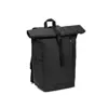Zaino porta pc da 14" roll top in poliestere riciclato con rivestimento idrorepellente