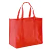 Shopper a soffietto in TNT con manici corti da 80gr 40x34x20cm