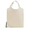 Shopper pieghevole in cotone 100% in colore naturale con manici da 100gr 37x40cm