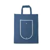 Shopper in TNT pieghevole e con chiusura a bottone da 80gr 38x46cm