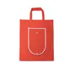Shopper in TNT pieghevole e con chiusura a bottone da 80gr 38x46cm