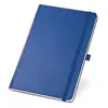 Block Notes A5 con copertina rigida e 160 fogli a righe color avorio con tasca interna