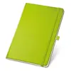 Block Notes A5 con copertina rigida e 160 fogli a righe color avorio con tasca interna