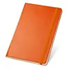 Block Notes A5 con copertina rigida e 160 fogli a righe color avorio con tasca interna