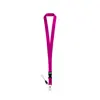 Lanyard in poliestere con moschettone