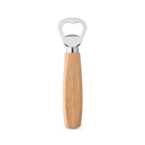 Apribottiglie modello classic in metallo e legno