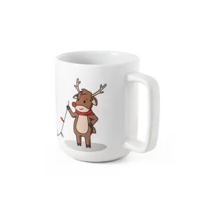 Tazza in ceramica a tema natalizia da 330ml con scatola regalo