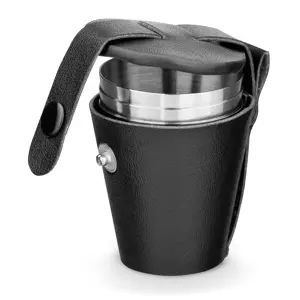 Set di 4 bicchieri in acciaio inox 25ml