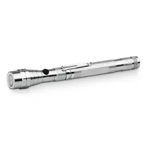 Torcia LED estensibile in metallo