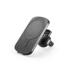 Supporto per smartphone da auto con caricatore magnetico wireless 15W in ABS riciclato