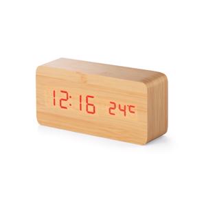 Orologio da tavolo in legno con scatola regalo