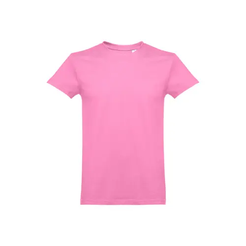 T-shirt da uomo colori assortiti a girocollo taglio regolare 100% cotone 190gr